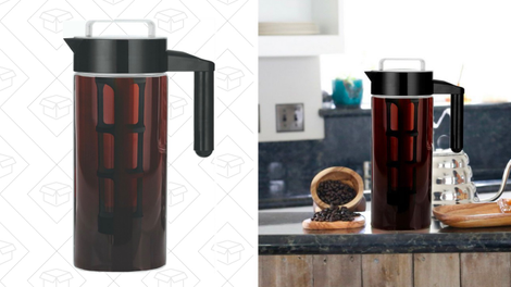 1.3L Cold Brew Coffee Maker | $17 | Amazon | Clip $1 off coupon